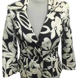 Black and White Blazer